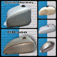 Gorilla Tank Custom Motorcycle Bobbermonkey CB 200 Tank caferacer tank putty Tenki Vinracer japstyle