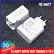 45 Watt Charger 100% Super Fast Charging C to COriginal Type C Charger Fast Charger Type C