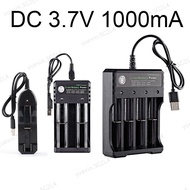 1 2 4 Slots USB Charger 3.7V 18650 14500 USB Lithium-ion Battery Power Independent Charging AA 1.5V 