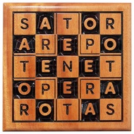 PROMO !!!!!!!!! Hiasan Dinding Kayu Doa Sator / SATOR AREPO TENET OPERA ROTAS