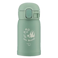 ZOJIRUSHI Zojirushi Water Bottle One Touch Stainless Steel Mug Seamless 0.24L Ash Green SM-WP24-GZ [Direct From JAPAN]