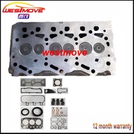 3TNV70 3TNV70-ASA 3TNV70-HGE engine complete cylinder head assembly full gasket set for Yanmar  1195