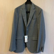 【全新未穿未剪標】UNIQLO KANDO 羊毛風外套（03Gray/M）