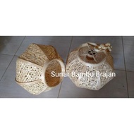 KAP LAMPU LAMPION TRUNTUM | KAP LAMPU GANTUNG | KAP LAMPU BAMBU | HIASAN LAMPU | HOME DECOR | KERAJI