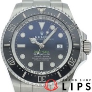 二手勞力士海使型深潛腕錶（藍色），已全面保養。包含原廠錶盒和保固卡。不鏽鋼男士腕錶，藍色漸層錶盤。成色極佳。