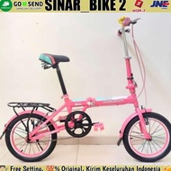 Sepeda Lipat Anak Perempuan Kouan 16Inch