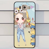 Cute Cartoon Printed Silicone TPU Phone Cover Case For Asus ZenFone 3 ZE552KL