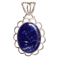 Ravishing Impressions Lapis Lazuli Gemstone 925 Solid Sterling Silver Pendant Attractive Designer Je