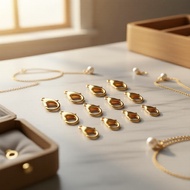 50pcs 9mm Gold Tone Lobster Clasp Stainless Steel Jewelry Connector Accessories  50pcs Cangkuk Udang