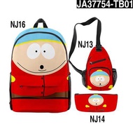 กระเป๋าเป้สะพายหลัง South Park ใหม่ กระเป๋าใส่ของเด็ก กระเป๋าสะพายไหล่แบบลำลอง กระเป๋าใส่ของสำหรับเด