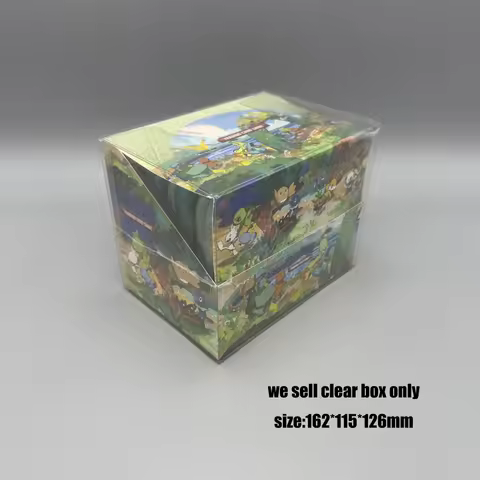 Transparent storage case PET box for Pokemon TCG: 25th celebration w/8/PTCG US version w/10 Mini Tin