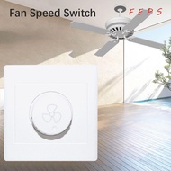 FEPS Speed Control Switch 86*86mm Stepless Speed Regulation Ceiling Fan Rotary Switches