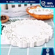 100Pcs Paper Doilies Round/White Paper Doyleys Blotting Paper/ Doyleys,Vintage Coasters