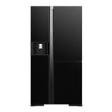 ตู้เย็น SIDE BY SIDE HITACHI R-MX600GVTH1 GBK 20.1 คิว กระจกดำ อินเวอร์เตอร์
