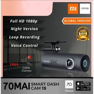 [ GLOBAL VERSION ] 70mai 1S Car Smart Dash Cam WiFi 1080P HD Night Vision