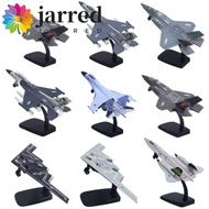JARRED Fighter Aircraft Toy, Diecast with Light Sound Aviao Plane Model, Tabletop Decor F16 F22 F35 