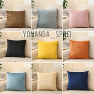 Suede sofa cushion cover 30x30 40x40 45x45 50x50 60x60 plain premium suede