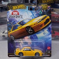 Hot Wheels Nissan skyline GTR R32 pandem ronin run 2- HotWheels ronin run 2 Nissan skyline GTR R32 p
