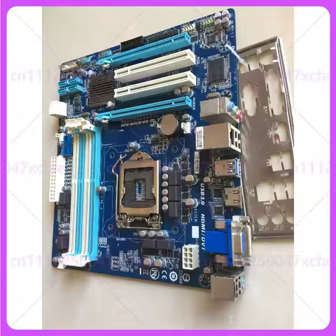 For Used LGA1155 B75 Desktop Motherboard DDR3 USB3 SATA3 for Gigabyte GA-B75M-D3H