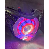 Y15ZR Y150  HEAD LAMP ASSY LED(12V -9 -17V) RED BLUE