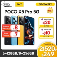 Poco สมาร์ทโฟน X5โปร5G,128GB/256GB Snapdragon 778G 120Hz 108MP Tucu12537 NFC 67W
