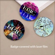 E-Epic The Musical Laser Button Pins Backpack Clothing Decor Brooch Fiction Badge Jewelry Gifts