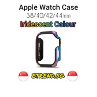 [SG] HIGH QUALITY Protective Case for Apple Watch SE Series 6 5 4 Metal + TPU Casing 38mm 40mm 42mm 44mm Colorful Bumper