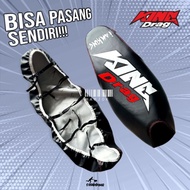 sarung sepeda motor KING DRAG menutupi cover jok ORI anda