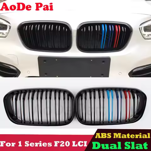 F20 F21 LCI Grille ABS Material Front Kidney Grill For BMW 1 Series 116i 120i 125i 116d 120d M135i M