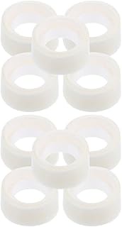 ABOOFAN 10 Rolls Glue Point, Clear Balloon Glue Removable Adhesive Dots Double Sided Tape for Balloo