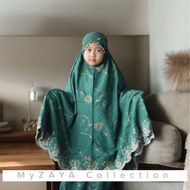 Mukena Anak Grasela Full Renda Series Bordir Mewah Terlaris