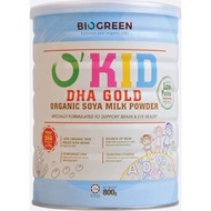 Biogreen OKid DHA Gold Organic Soymilk Powder 800g