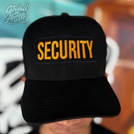 Security Cap - Embroidered Security Baseball Cap - High Density Stitches