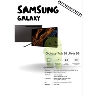 [READY STOCK] SAMSUNG GALAXY TAB TABLET S8 PLUS 5G SAMSUNG GALAXY