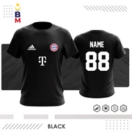 Baju Malaysia Bayern Munchen Football Jersey Baju Bola Sepak CUSTOM NAME &amp; NUMBER MICROFIBER JERSI KASTEM MADE CETAK