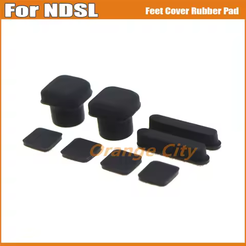 1Set 9 Colors Screw Feet Cover for DS Lite for NDSL Game Console Screw Feet Cover Rubber Pad for nds