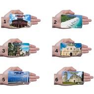 LAOAG CITY, ILOCOS NORTE NEW SOUVENIR RUBBER REF MAGNET