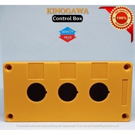 Yellow 3-hole Push Button Control Box