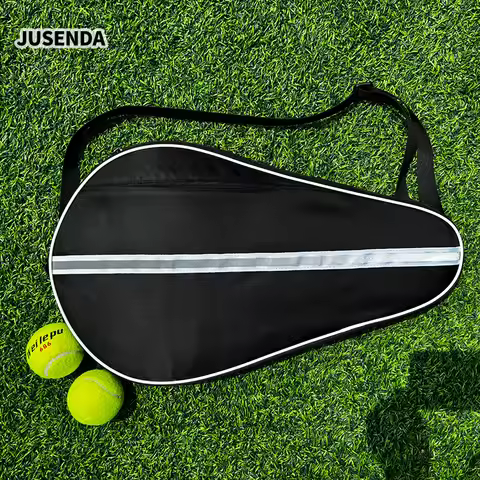 Jusenda Original Padel Tennis Racket Bag Thicken Oxford Portable Single Shoulder Padel Tennis Racket