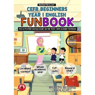 ♙CEFR BEGINNERS YEAR 1 ENGLISH FUNBOOK BY TEACHERFIERA.COM✺