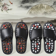 Dropshipping Acupoint Massage Slippers Sandals Men Feet Chinese Acupressure Therapy Medical Rotating