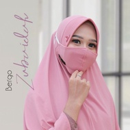 Bergo Zubaidah Yessana Hijab Free Masker ORIGINAL