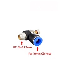 Pneumatic Fitting SL 10-02 10mm/ to External Thread 1/ 4 inches