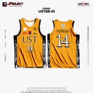 PERSONALIZE SURNAME & NUMBER  PREMIUM BASKETBALL JERSEY (UST88 -UST )