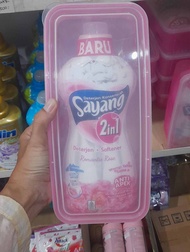 Detergen cair Sayang botol 700ml bonus tepak