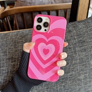 💗ส่งจากไท💗Love Heart รูปหัวใจ ins girl เคสไอโฟน 14 pro max 13 11 8พลัส เคส iphone 12 11 pro max Xr Xs X 7 8 plus case นุ่ม