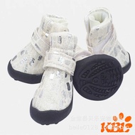 K KBL Pet Shoes Autumn Cloth Shoes Dog Shoes Cute Poodle Teddy Shoes 3 Colors Optional Sports Shoes 
