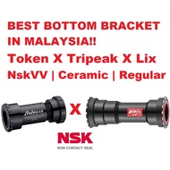 THE BEST BOTTOM BRACKET Token X Tripeak X NskVV X Ceramic X Tiramic Suitable for Road Bike Mountain