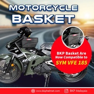 (SYM)  VFE 185 BKP MOTORCYCLE BASKET / VFE 185 basket/ raga VFE 185/ bakul VFE 185