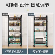 Kitchen Shelf Household Storage Storage Shelf Floor-standing Multi-Layer Supplies Daquan Small Cart 